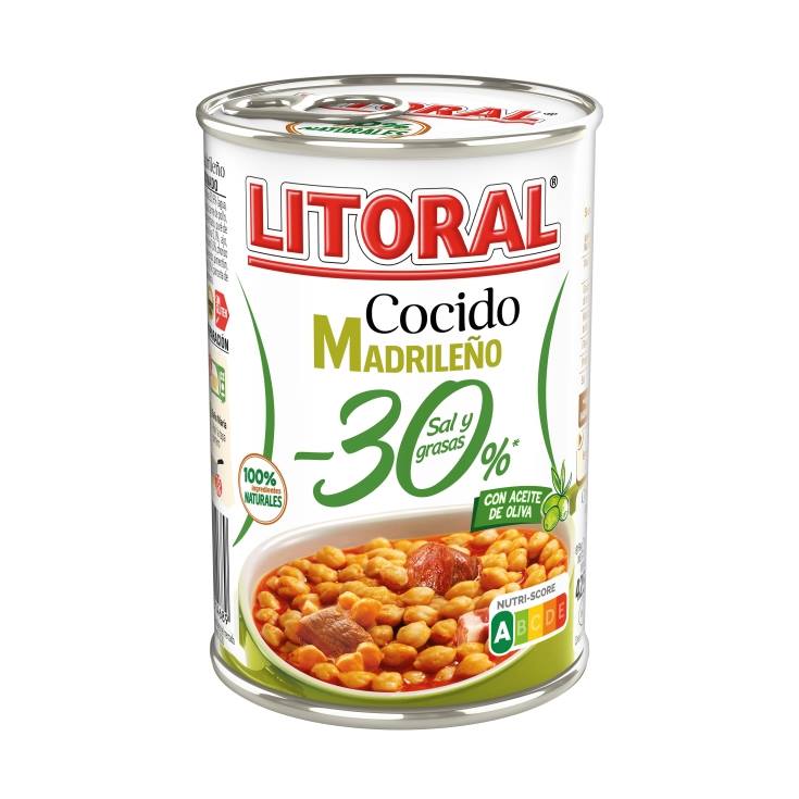 cocido madrileño -30% sal y grasas, 425g