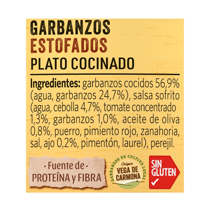 garbanzos con sofrito, 440g