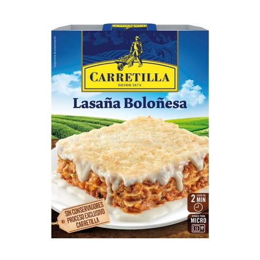 lasaña boloñesa, 375g