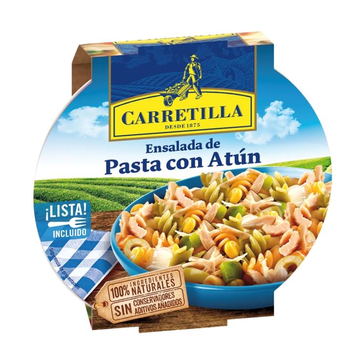 ensalada pasta con atún, 240g