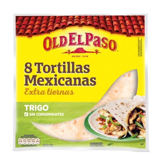 tortillas mexicanas, 326g