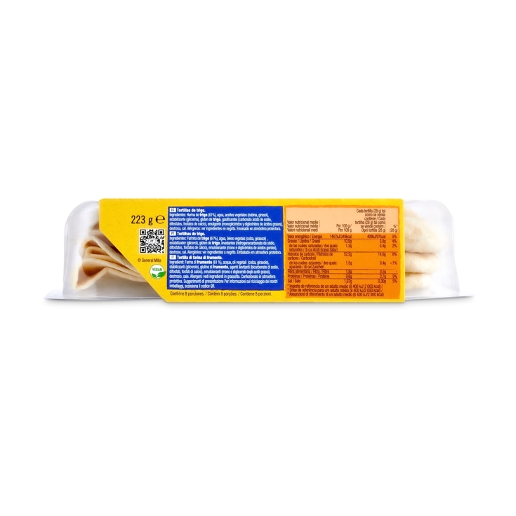 tortilla pockets 8ud, 223g