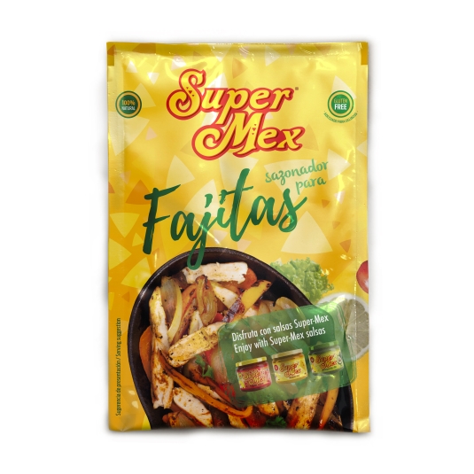 sazonador fajitas, 25g