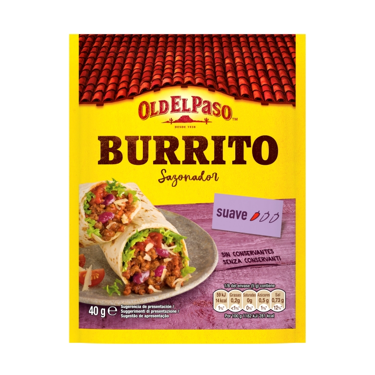 sazonador burrito, 40g