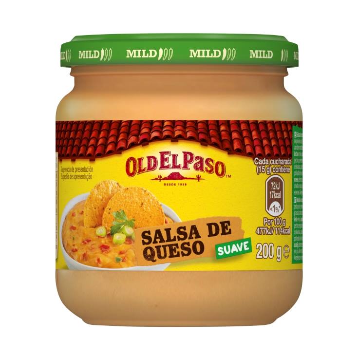 salsa de queso, 200g