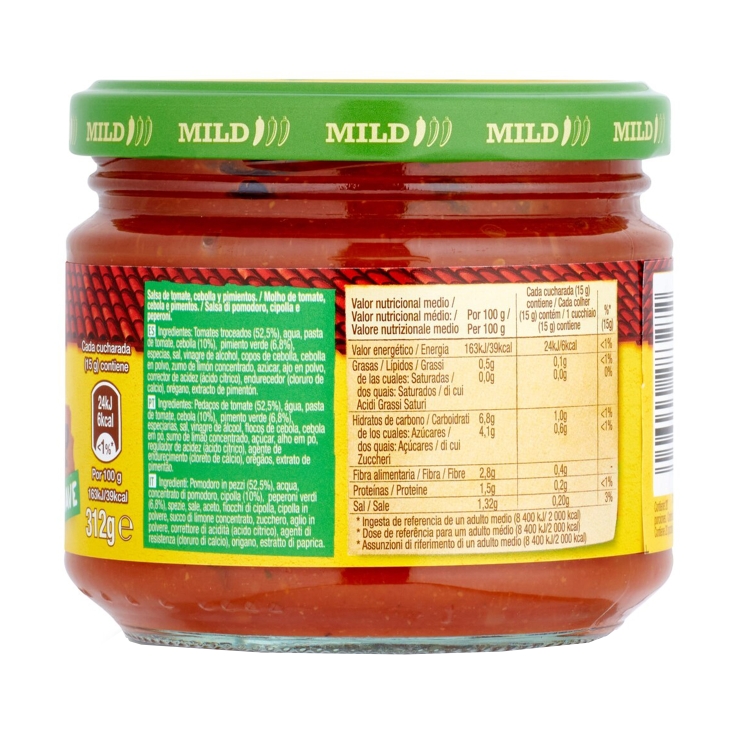 salsa mexicana, 190g