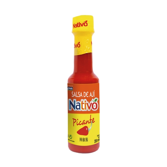 salsa de ají nativo picante, 200ml