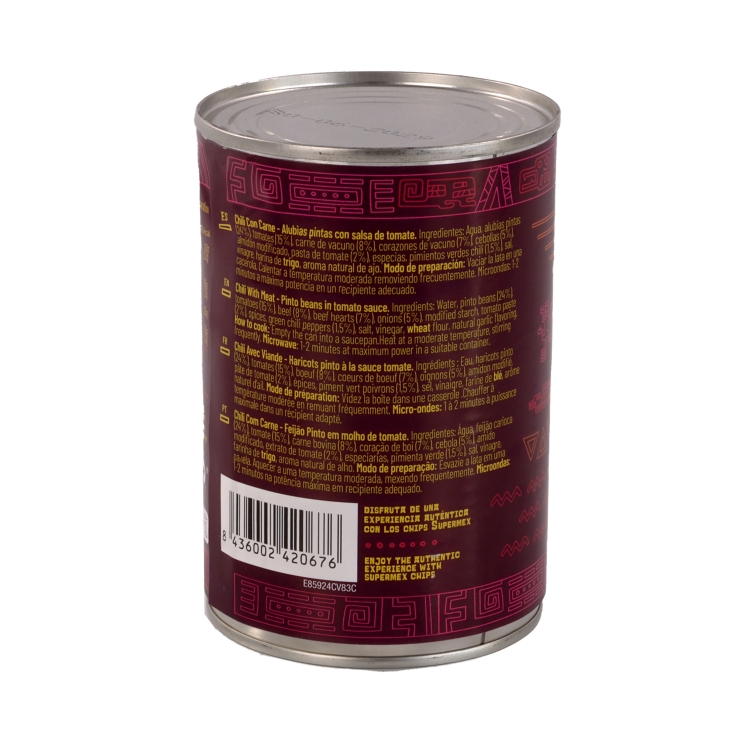 chili con carne, 410g