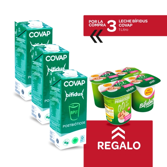 3 bífidus probióticos, 1l + nueces pack-4