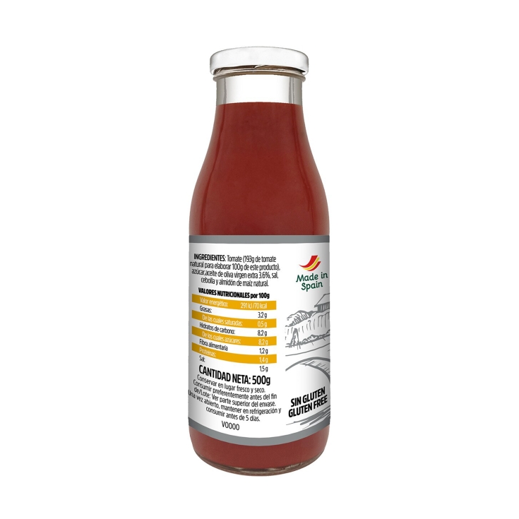tomate frito, 500g