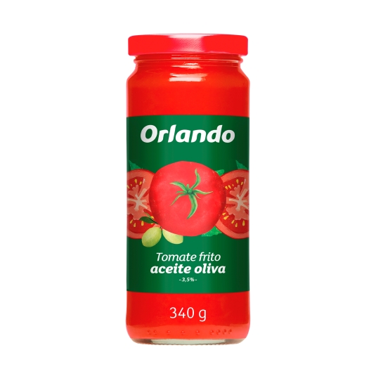 tomate frito aceite oliva frasco, 340g