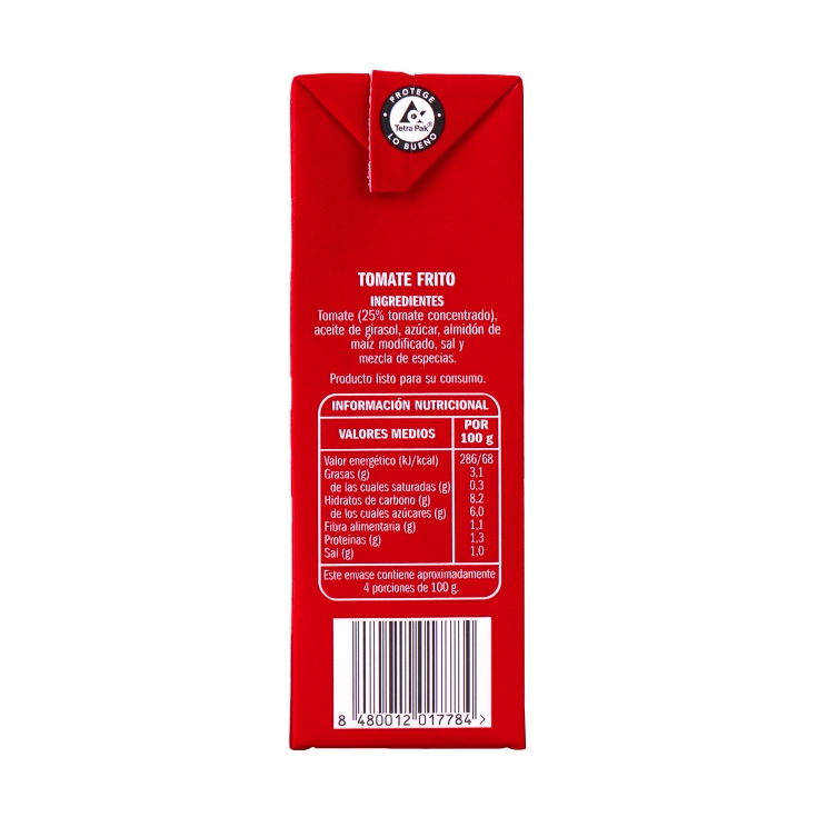 tomate frito brik, 390g
