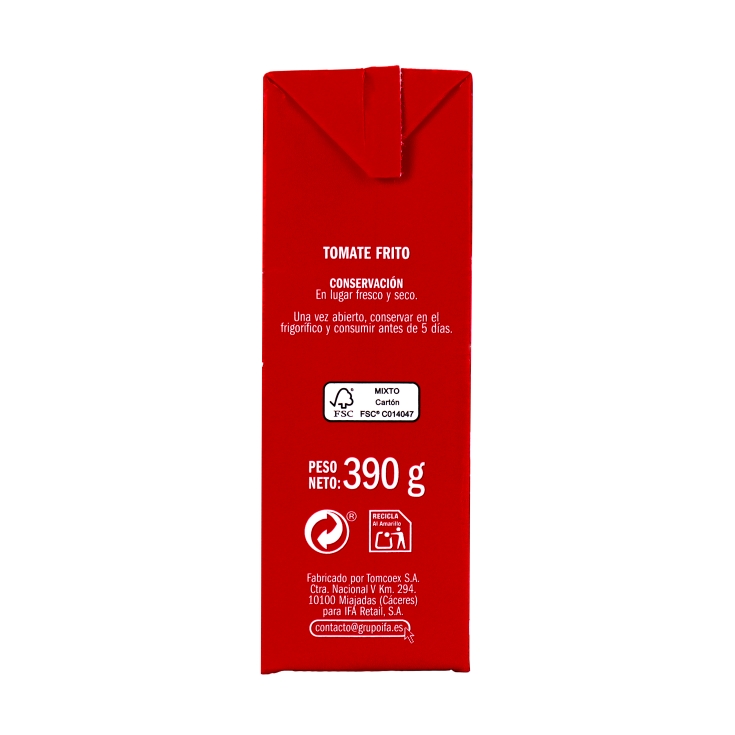 tomate frito brik, 390g
