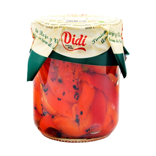 pimiento asado rojo/verde tiras, 560g