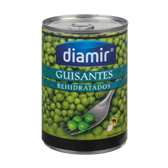 guisantes rehidratados lata, 250g