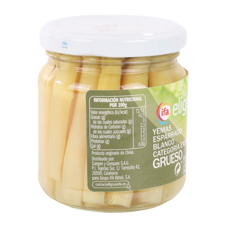 yemas espárrago blanco  110g