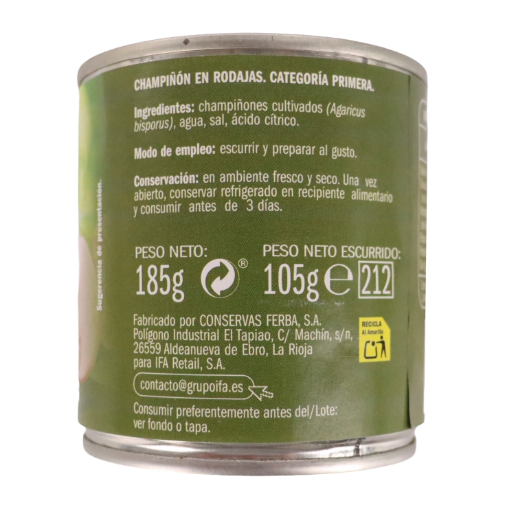 champiñón laminado, pk-3