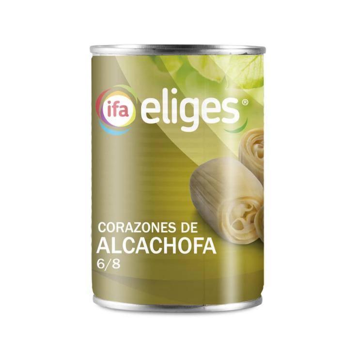 alcachofa 6/8 lata, 390g