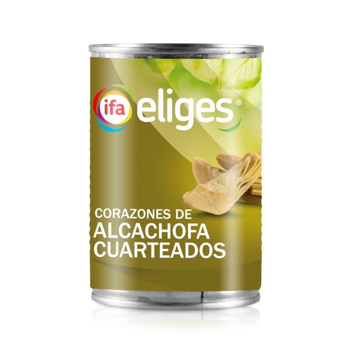 alcachofa cuarteada, 400g