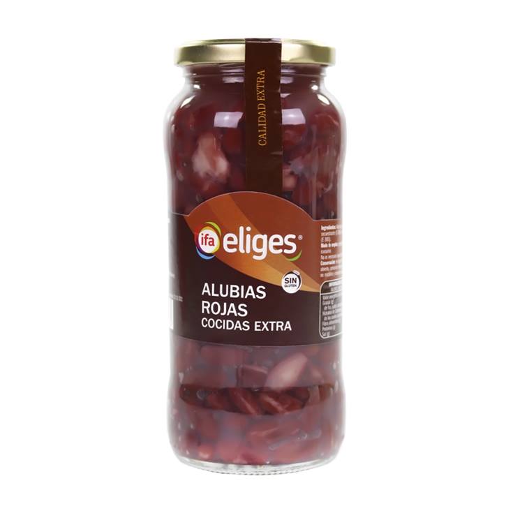 alubias rojas cocidas, 400g