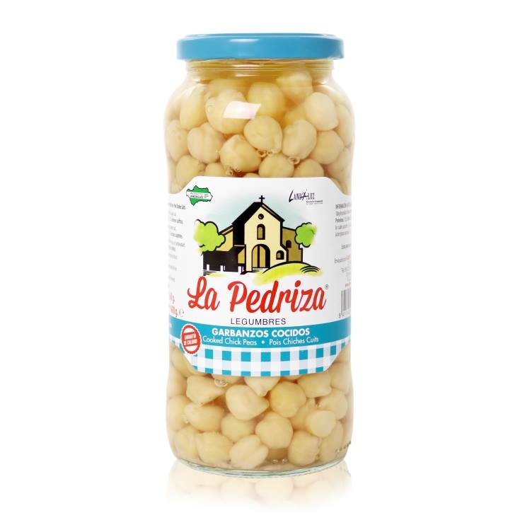 garbanzos cocidos frasco, 400g