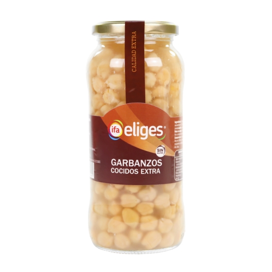 garbanzos cocidos, 400g