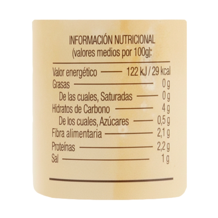 palmito natural, 250g