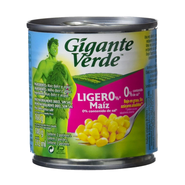 maíz ligero 0% 160g, pk-2