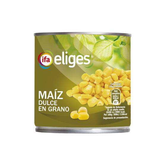 maíz dulce, 340g