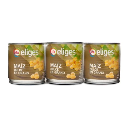 maíz dulce lata 150g, pack-3