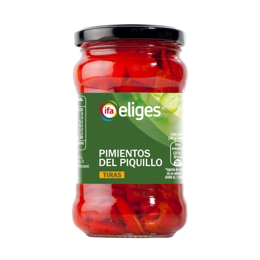 pimientos del piquillo tiras, 290g