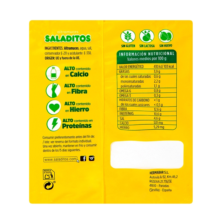 altramuces, 400g