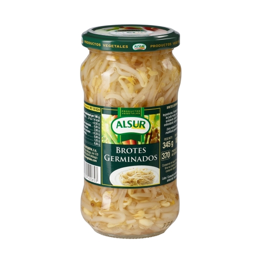 brotes germinados de soja, 180g