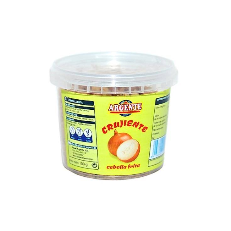 cebolla frita crujiente, 100g