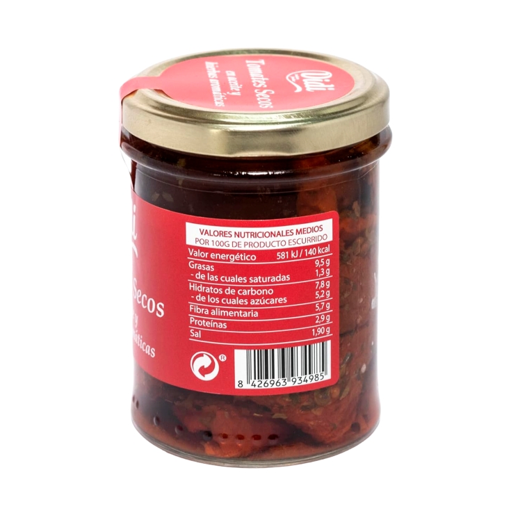 tomate seco aceite girasol, 95g