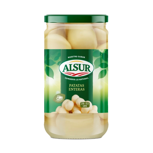 patatas enteras frasco, 425g