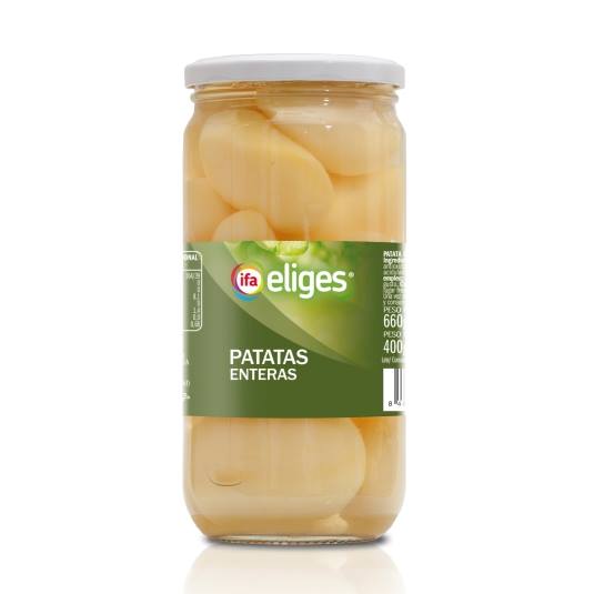 patatas enteras, 425g
