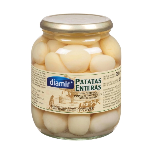 patatas enteras frasco, 425g