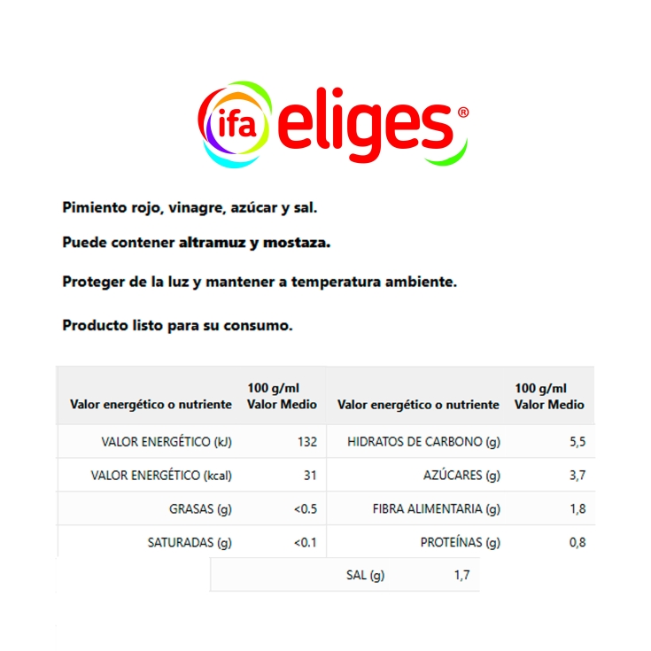ensalada de pimiento, 345g