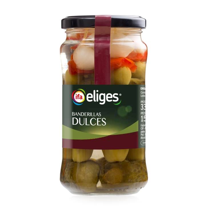 banderillas dulces, 180g