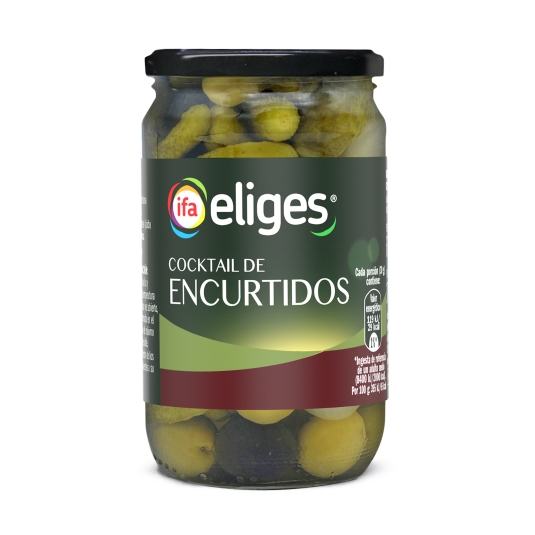 cocktail encurtidos, 370g