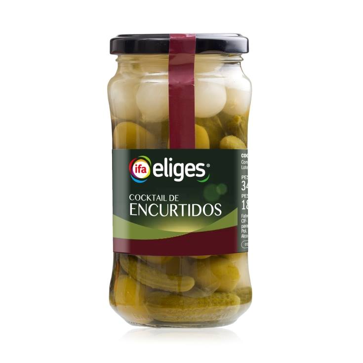cocktail de encurtidos, 180g