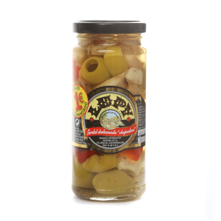 aceitunas gordal s/h "chupadeos", 110g