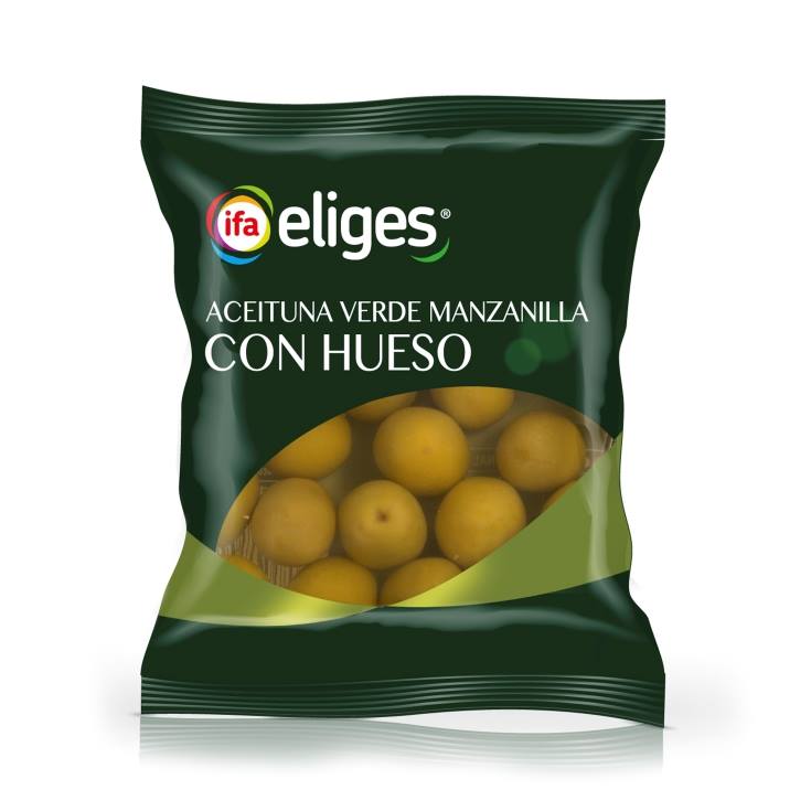 aceitunas con huesos bolsa, 100g