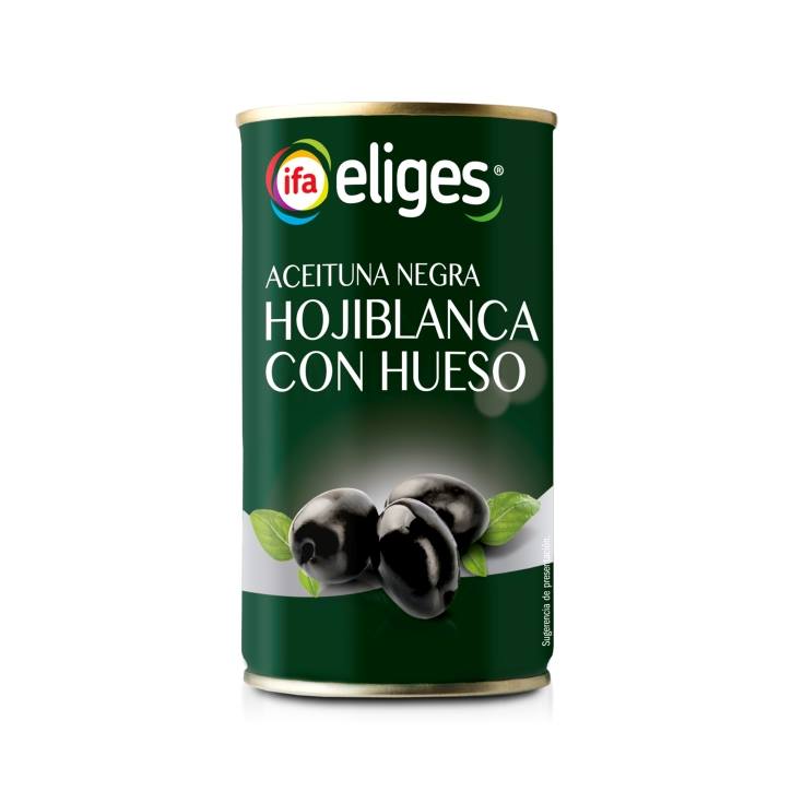 aceituna negra con hueso, 150g