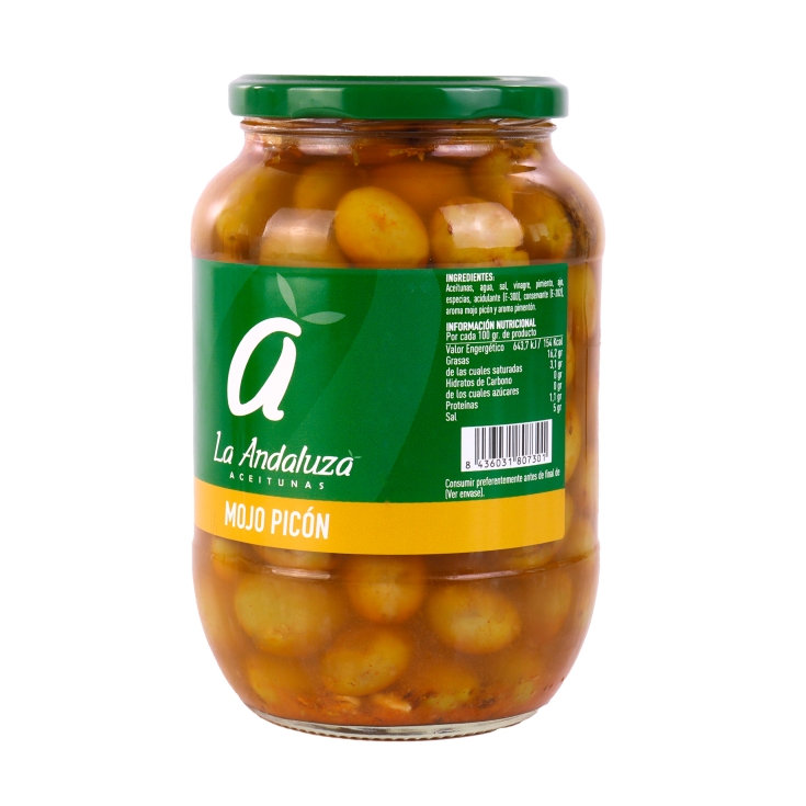 aceitunas mojo picón, 500g