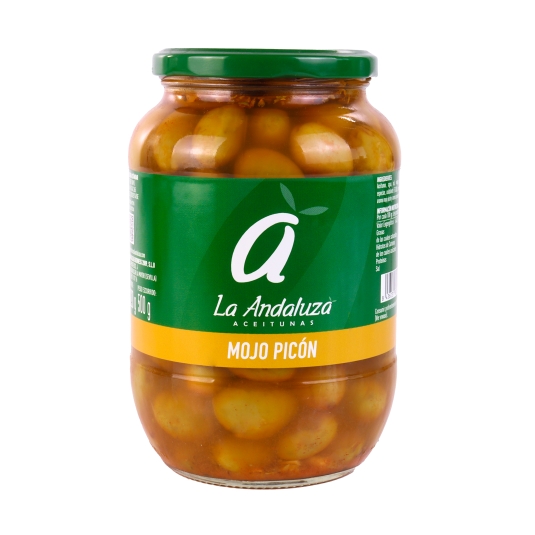 aceitunas mojo picón, 500g