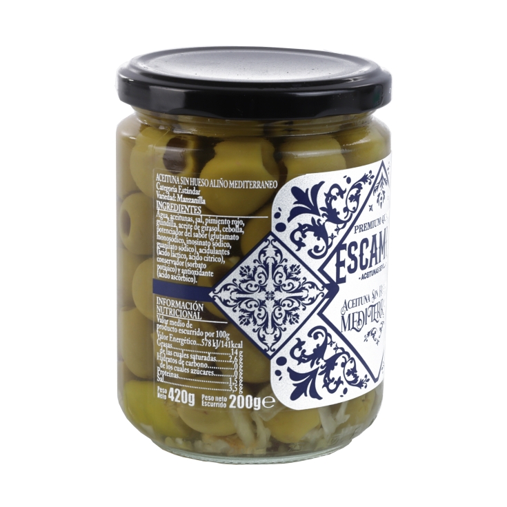 aceitunas s/h mediteranea, 200g