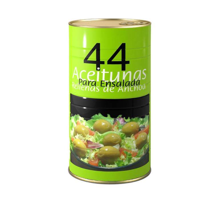 aceitunas rellenas anchoas, 590g