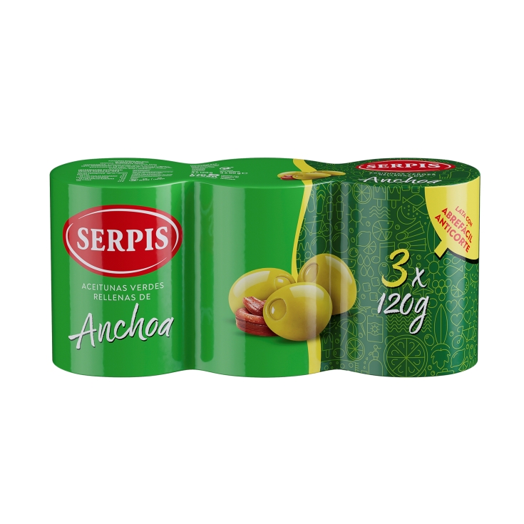 Aceituna artesana rellena de anchoa